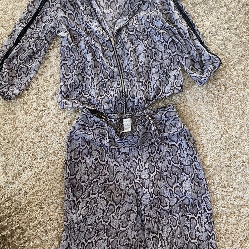 Snake Print Matching Set From Cache - image 5